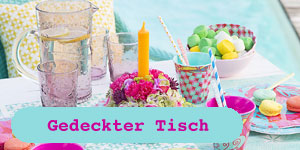 Overbeck and Friends Gedeckter Tisch