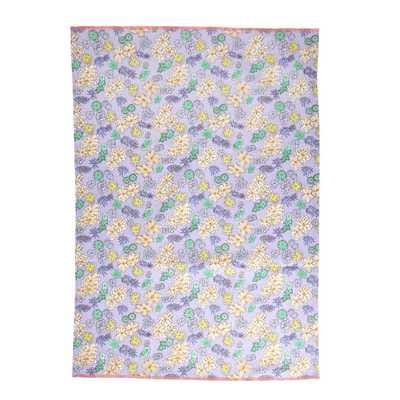 RICE Geschirrtuch Flower Painting Print Lavendel Yippie Yippie