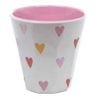 Overbeck and Friends Melamin Becher Marigold 1, Herzen